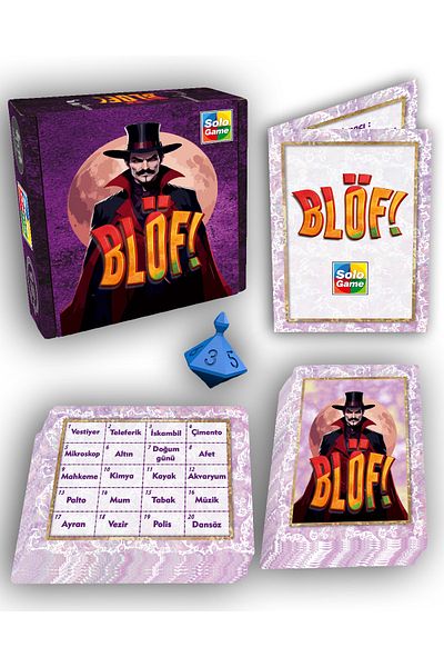 solo toys Bluffing Box Game Who's Bluffing? Party Game Whom the Mole, Who Is the Impostor?