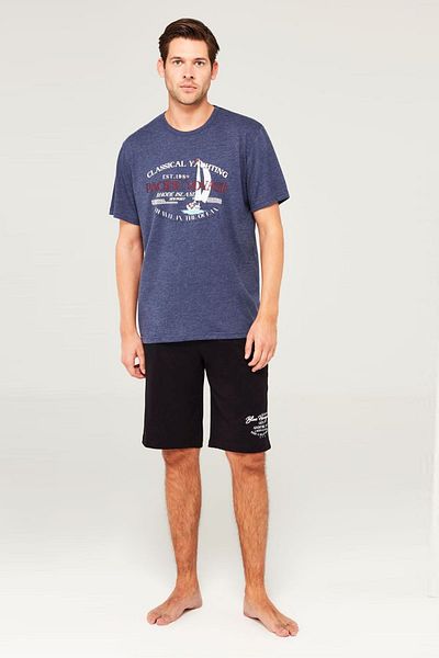 Mod Collection 3658 Σετ ανδρικό μπλουζάκι Navy Blue