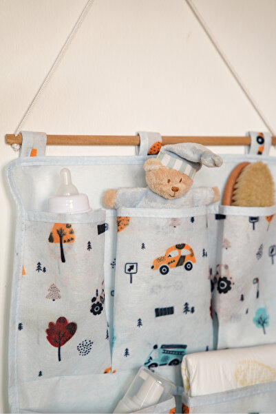 Serstil Серія Blue Car 2-рівневий настінний органайзер - 36 X 46 см