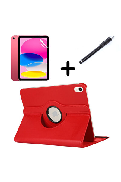 UnDePlus Apple Ipad Air 11inç M2/m3 2025-2024 Uyumlu Kılıf Dönen Tablet Kilifi Ekran Koruyucu Kalem