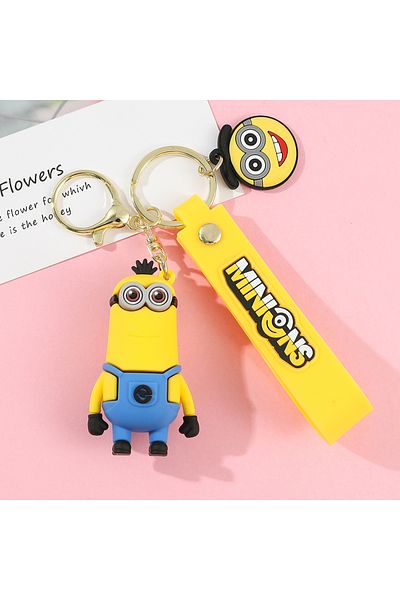 Choice 5 سلسلة مفاتيح على شكل بيض مينيونز من سلسلة الرسوم المتحركة Despicable Me فائقة الجمال، إبداعية ورائعة.