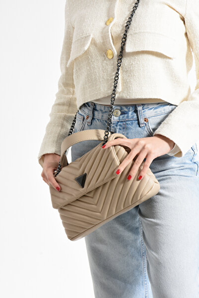 By Hakan Women's Shoulder Bag Jn-46 Mink