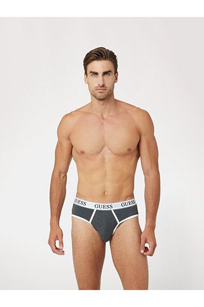 Guess Melange Men's 3-Pack Slips