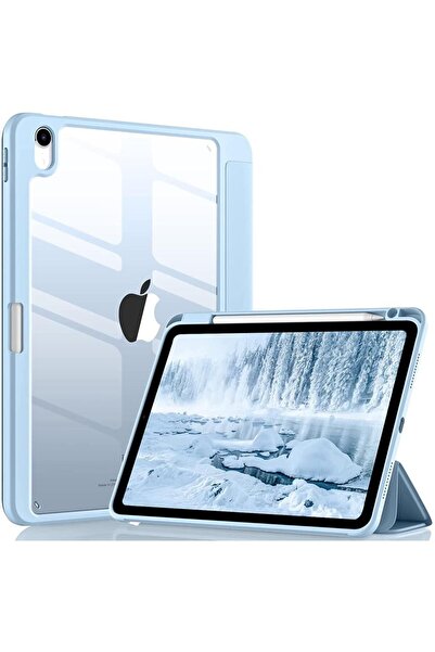 UnDePlus İpad Air 11inç M2/m3 2025-2024 Uyumlu Kılıf Grafiti Şeffaf Kalem Böl...