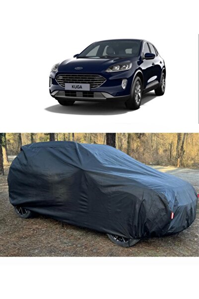 CoverPlus Ford Kuga Uyumlu Oto Araba Brandası KALIN Oto Dolu Brandası-Siyah