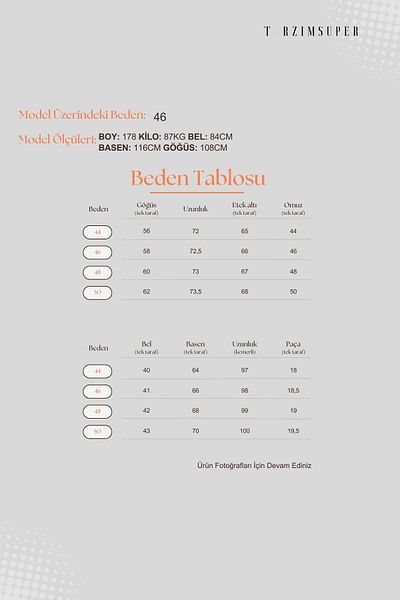 tarzımsüper Large Size Suit with Elastic Waist Comfort Model Hooded Zippered Pocket Sports Daily Tracksuit Set