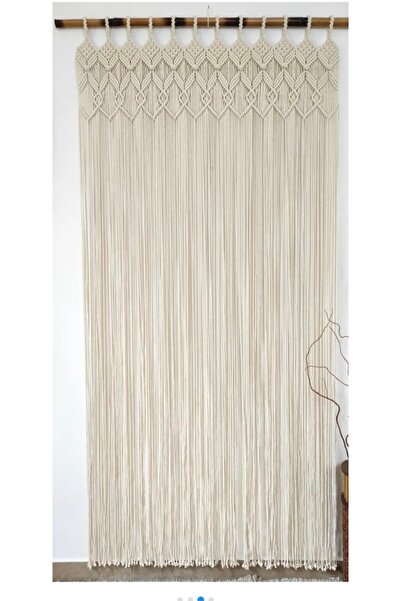 CESSE HOME 100×200 makrome perde kapı perdesi
