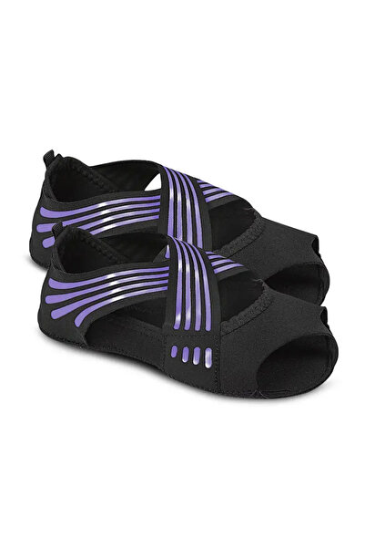 Gymo Pro Series Kaydırmaz Tabanlı Yoga Pilates Ayakkabısı Lila