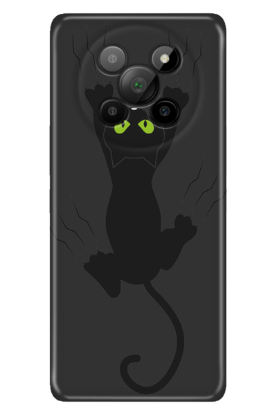 General Mobile Phoneix 5G Kılıf Renkli Silikon Baskılı TPU Tırmık