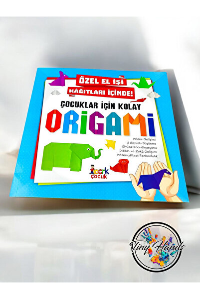 Bıcırık Yayınları Origami Kitabı Özel El İşi Kağıtları İçinde Çocuklar İçin K...