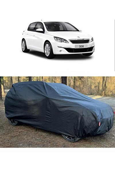 CoverPlus Peugeot 308 Compatible Auto Car Tarpaulin Thick Auto Full Tarpaulin...
