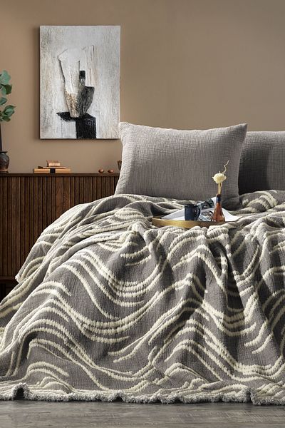 ZEBRA CASA Mabelle Double Bedspread
