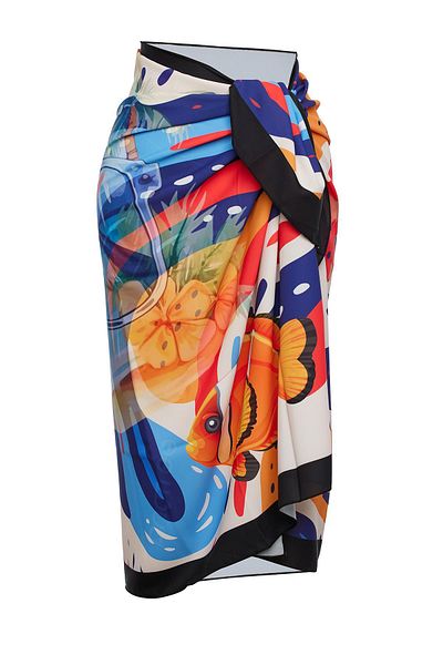 SAILOR moda Η Χαβάη 4 Pareo δεν εμφανίζει το εσωτερικό