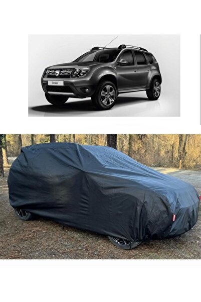 CoverPlus Dacia Duster Uyumlu Oto Araba Brandası KALIN Oto Dolu Brandası-Siyah