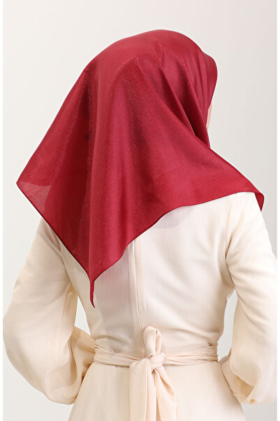 sefamerve Crystal Scarf Claret Red 81079-25