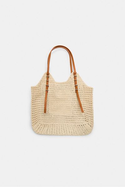 Stradivarius Crochet shoulder bag