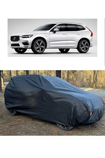 CoverPlus Volvo XC60 Uyumlu Oto Araba Brandası KALIN Oto Dolu Brandası-Siyah