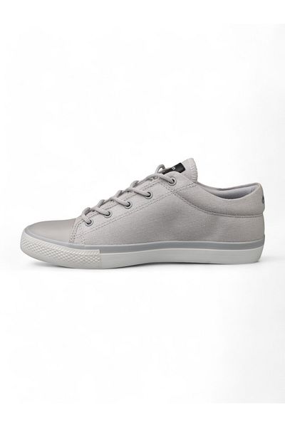 Pierre Cardin 9401 Linen Casual Sneaker Shoes Gray