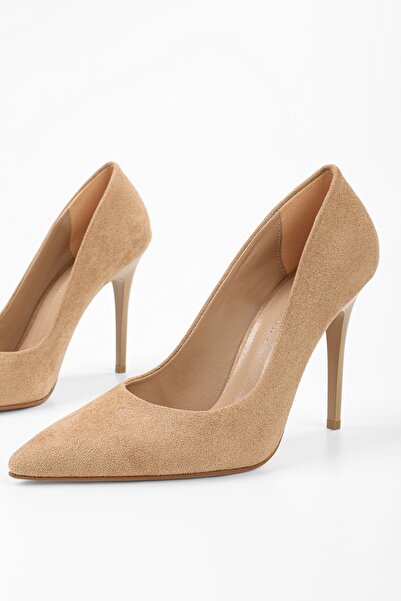 Shoeberry Dámské semišové klasické boty na podpatku Sensei Skin