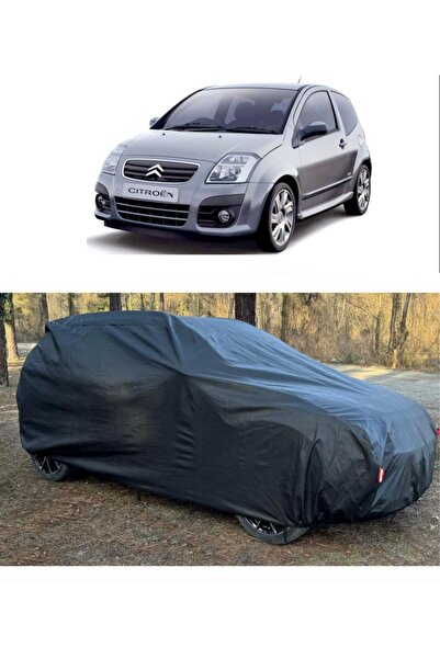 CoverPlus Citroen C2 Compatible Auto Car Tarpaulin Thick Auto Full Tarpaulin-...