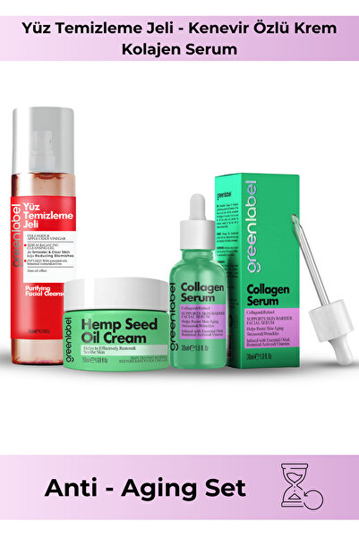 Greenlabel Anti Aging Yaşlanma Karşıtı Set