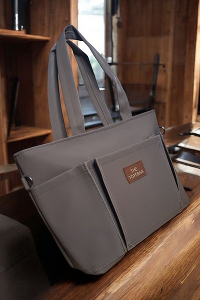 Classbag Geantă de umăr și crossbody cu mai multe compartimente din nurcă pentru femei