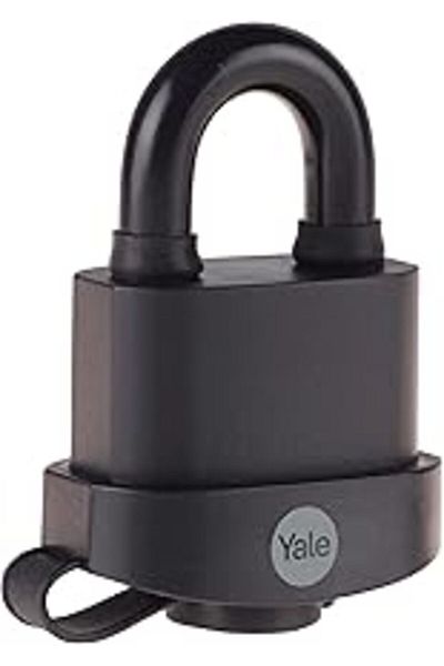 Yale Y220b/51/118/1 - 51mm PVC Coated Marine Padlock - High Protection - Double Locking - Hard