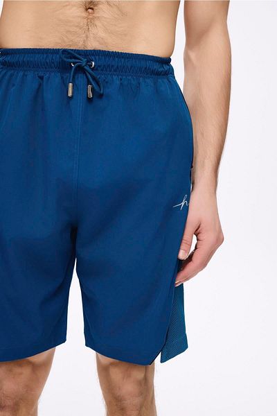 Haşema Sports Cut Blue Men's Short Pool and Sea Shorts 5038