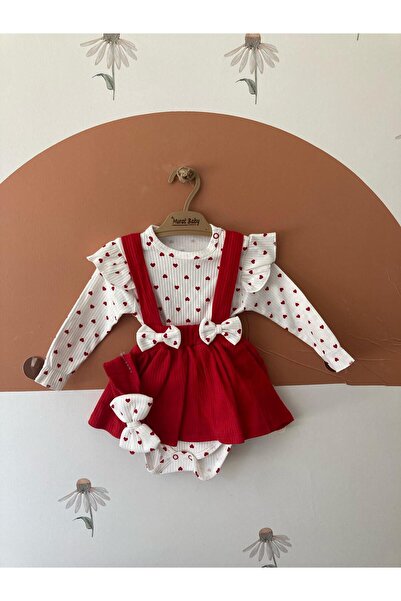POLYKİDS Baby Girl Dress with Heart