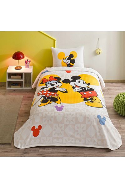 Taç CROWN New Season-Licensed Disney Minnie & Mickey Botanical Μονό Σετ εξανθήματος