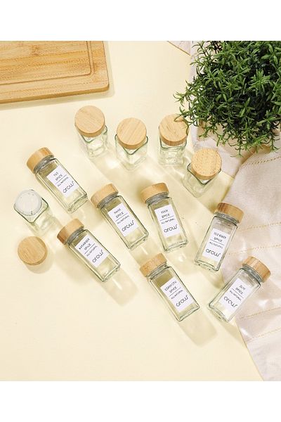 AROW 12 Spice Bottle 150 cc with Adhesive Label