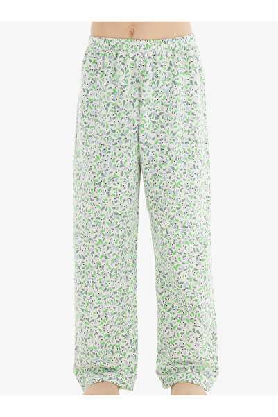 Blackspade Kız Çocuk Pijama Altı 51826 - Çiçek Baskılı