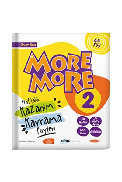 Genel Markalar Kurmay Yayınları 2. Sınıf More More Haftalık Kazanım Kavrama F...