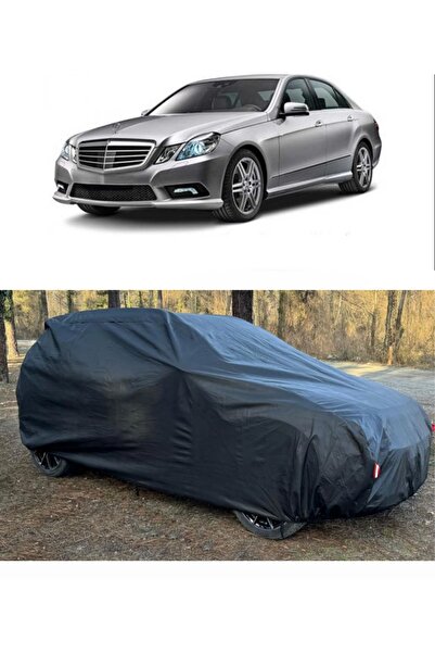 CoverPlus غطاء سيارة متوافق مع سيارة Mercedes E 200 CGI، غطاء سميك مملوء بالس...