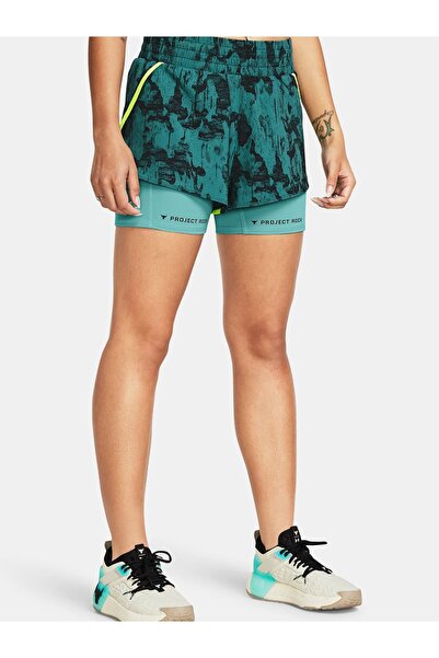 Under Armour Project Rock Leg Day Flex Printed Shorts Spor Şort