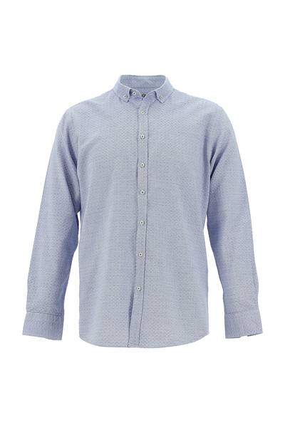 Kiğılı Cămașă sport din bumbac, cu mânecă lungă, slim fit