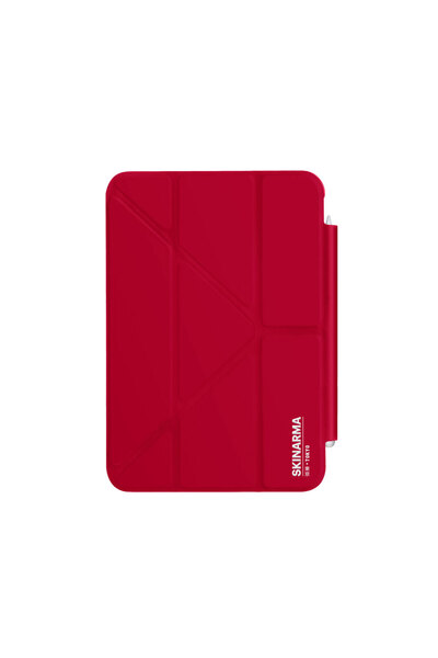 Skinarma iPad Air 11 2025 M3 Kılıf SkinArma Kalemlikli Arkası Şeffaf Standlı ...