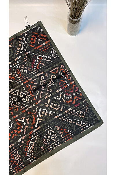 Onur Φουλάρι - Γυναικείο Μαλακό Φουλάρι με Βαμβακερό Εθνοστικό Σχέδιο