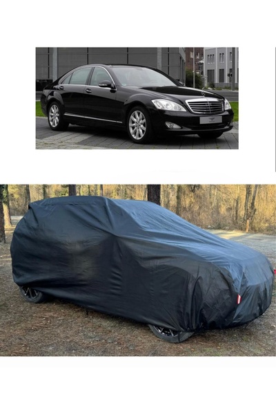 CoverPlus Mercedes S 320 Compatible Auto Car Tarpaulin Thick Auto Full Tarpau...
