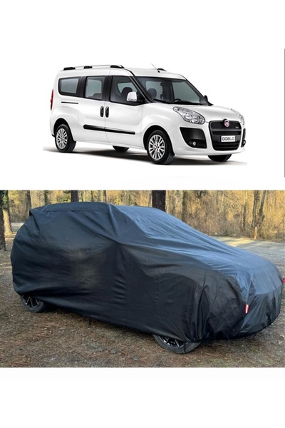 CoverPlus Fiat Doblo 1 Compatible Auto Car Tarpaulin Thick Auto Full Tarpauli...
