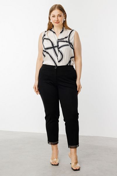 Ekol Tulle and Stone Detailed Trousers