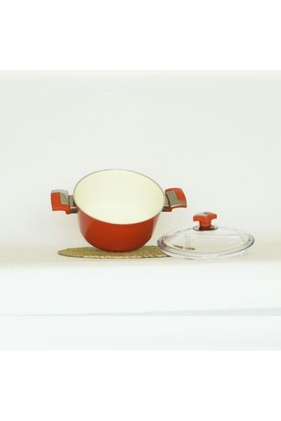 Bonera 22 cm Red Ceramic Deep Pot