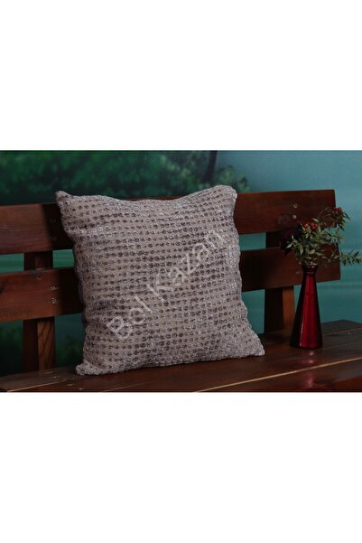 Bolkazan.com Husă de pernă din catifea cu buline pe o parte 42x44