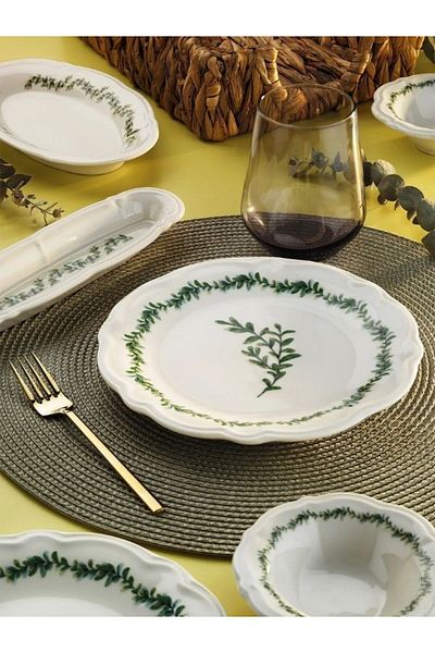 Viyalente Breeze 14 Piece Breakfast Set