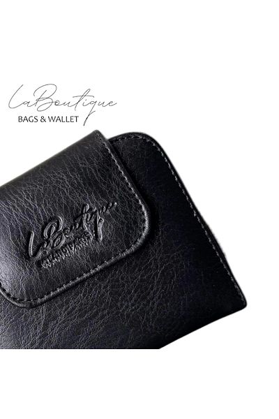 LA BOUTIQUE Portofel negru LB 4404