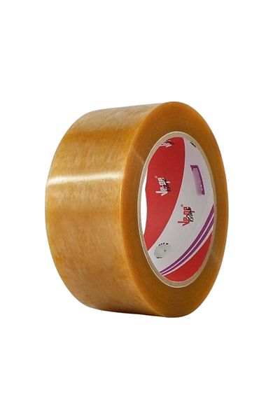 Ve-ge 45 mm X 100 M, Brown Lion Duct Tape, High Adhesion Strength