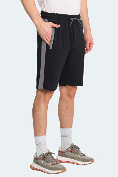 Slazenger NANDO I Erkek Cepli Siyah Şort