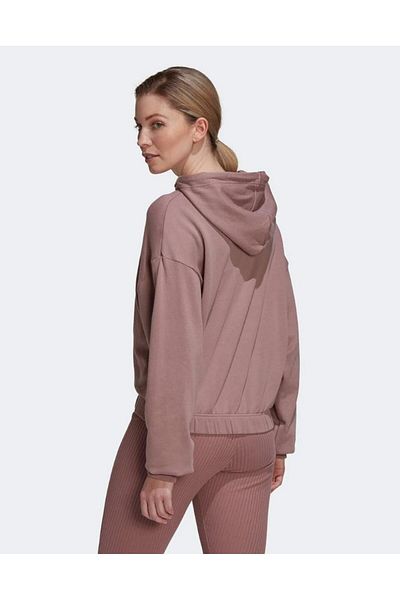adidas Studio Lounge Cropped Hooded Hoodie