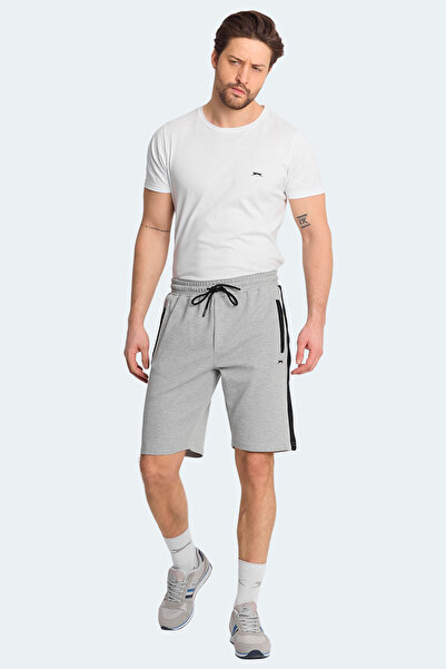 Slazenger Nando I Men's Gray Shorts with Pockets