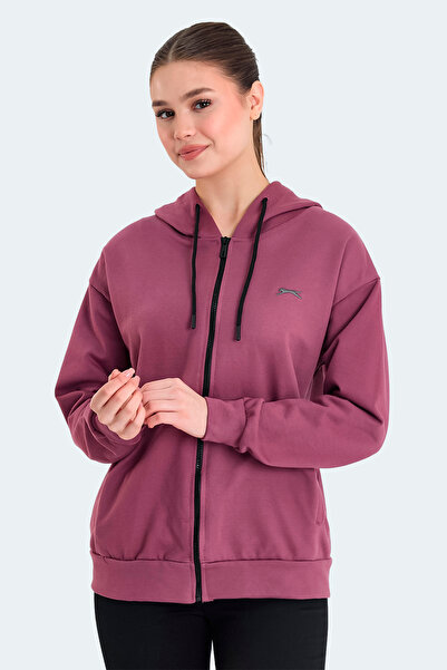 Slazenger Kathleena Print Women's Rose Sweatshirt